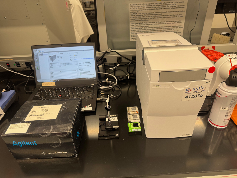 Image of Agilent 2100 Bioanalyzer